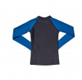 earlyfish Langarm UV-Schutz-Shirt Blau/Schwarz ECONYL®