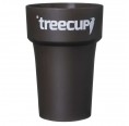 NOWASTE 400 Mehrwegbecher Braun mit Treecup Logo