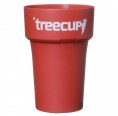 NOWASTE 400 Mehrwegbecher Rot mit Treecup Logo