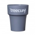 NOWASTE 300 Mehrwegbecher Grau mit Treecup Logo