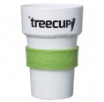 Nowaste Hitzeschutz-Manschette Hellgrün für Treecup