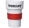 Nowaste Hitzeschutz-Manschette Rot für Treecup