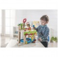 EverEarth Kinder Werkbank mit Zubehör - Öko Holzspielzeug
