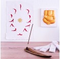 Yoga-Poster Sonnengruß auf Büttenpapier » Sundara Paper Art