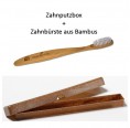 Bambus Zahnbürste & Etui aus Flüssigholz | Saling Natur