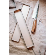 Rechteckige Messerdose aus Weißblech, Geschenkbox & alternative Stiftedose