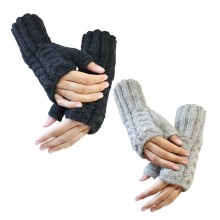 Fingerlose Handschuhe Selina Unisex Alpaka Handschuhe, Einheitsgröße