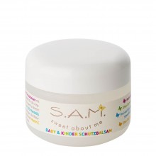 S.A.M. Baby & Kinder Schutzbalsam mit Bio-Mandelöl, parfümfrei - 50ml