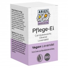Aries Stapeler Pflege-Ei Lavendel – Feste vegane Hautcreme