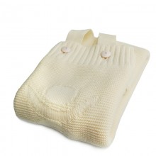 Baby-Schlafsack aus Merinowolle nach ÖkoTex® Standard 100, Sonnenstrick