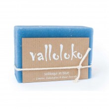 Valloloko Körperseife Menthol, Limette & Eukalyptus – Soliloquy in Blue