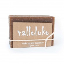 Öko Peelingseife Kaffee & Zimt – Valloloko Wake Up and Cinnamon