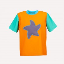 UV Schutz Shirt Orangina mit Seestern