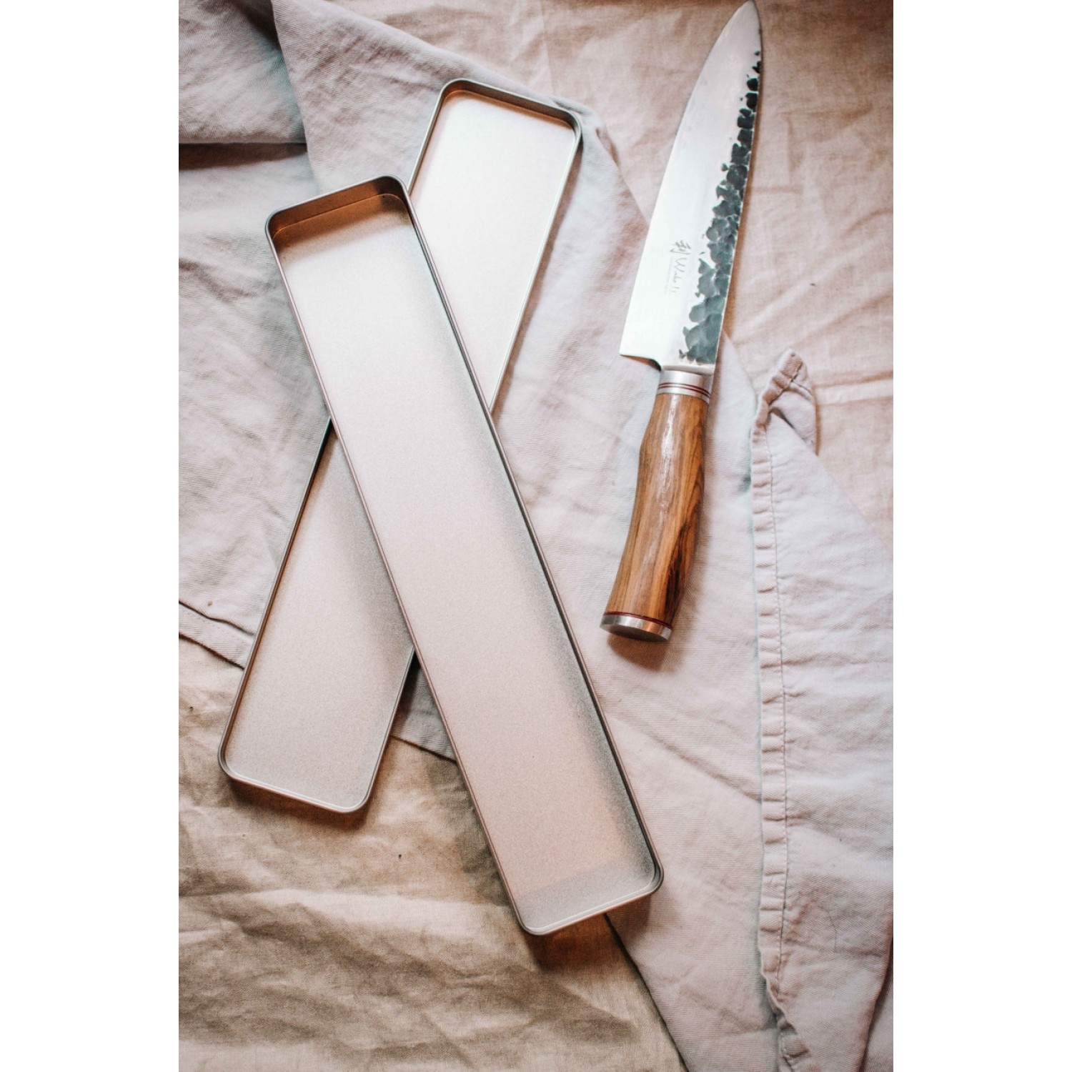 Rectangular Knife box, tinplate | Tindobo