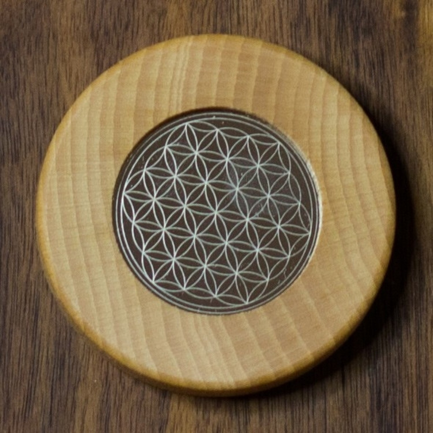 Magnets Flower of Life colourless | Living Designs