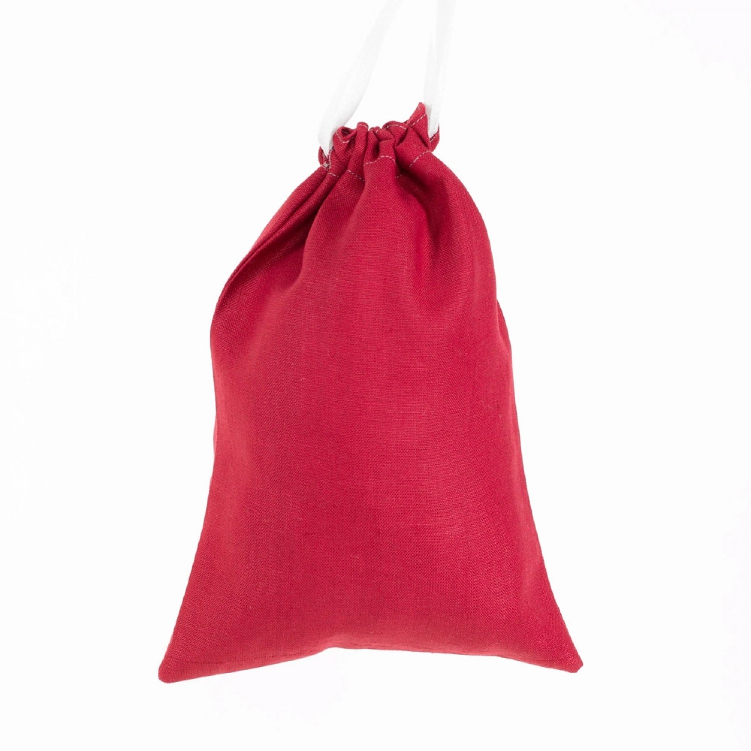 Reusable Drawstring Linen Bags Ruby » nahtur-design