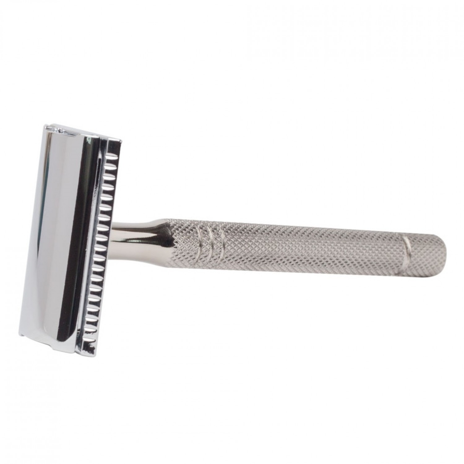Gentle Shaver safety razor stainless steel handle long | G&F