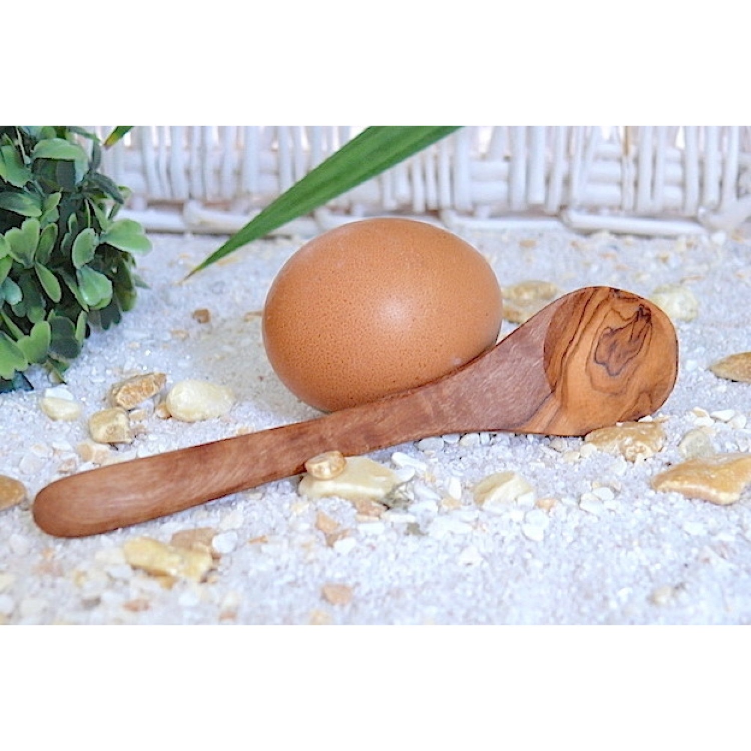 Egg Spoon made of Olive Wood | D.O.M.