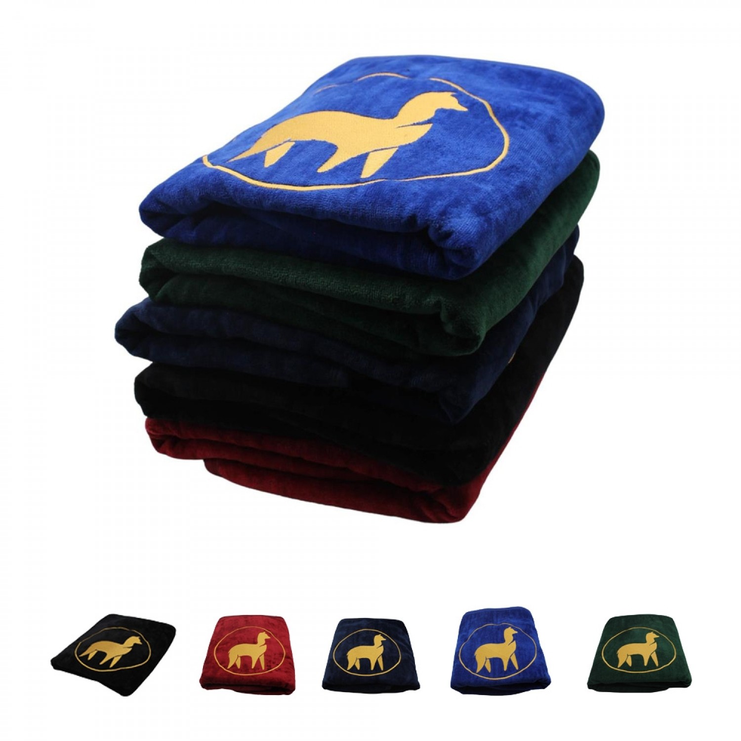 Bath Towel Alpaca Embroidery OEKO-TEX® Cotton