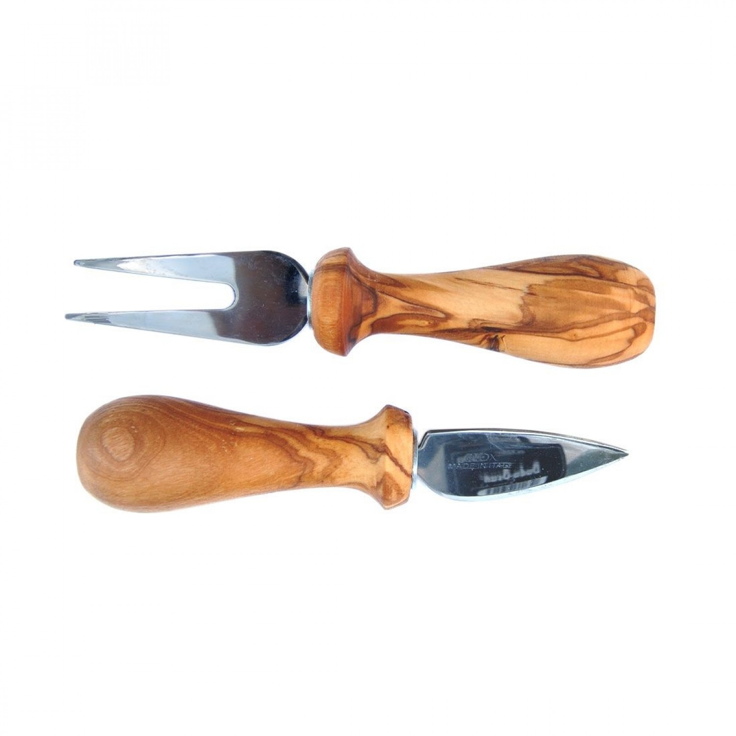 Cheese Cutlery of Olive Wood, 2-pieces | Olivenholz erleben