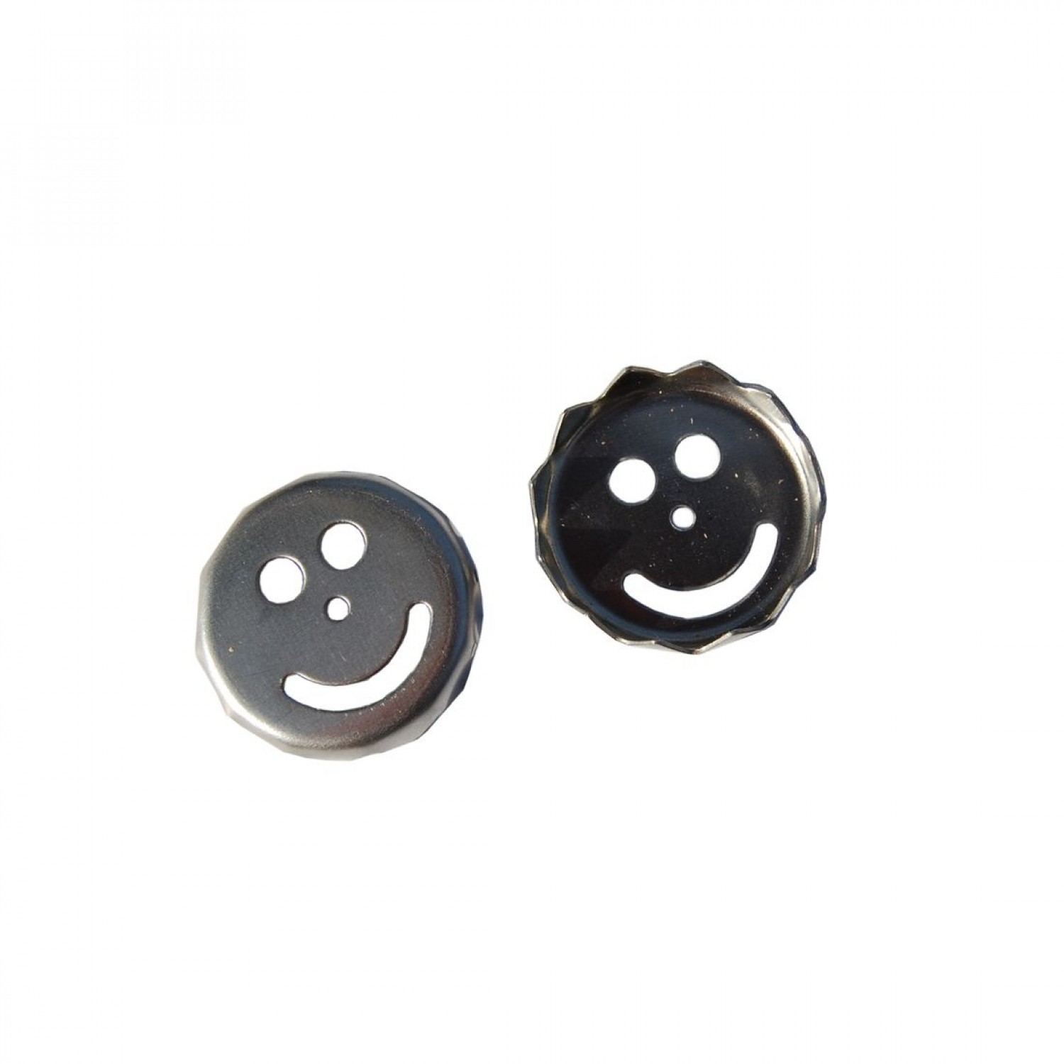2 x spare metal plates SMILE for magnetic soap holder | D.O.M.