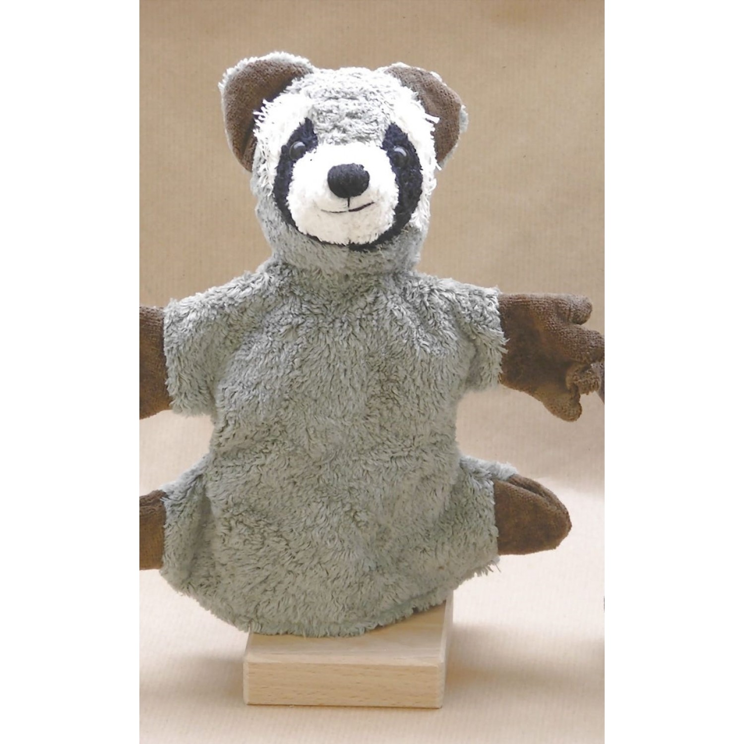 Racoon Hand Puppet eco cotton » Kallisto