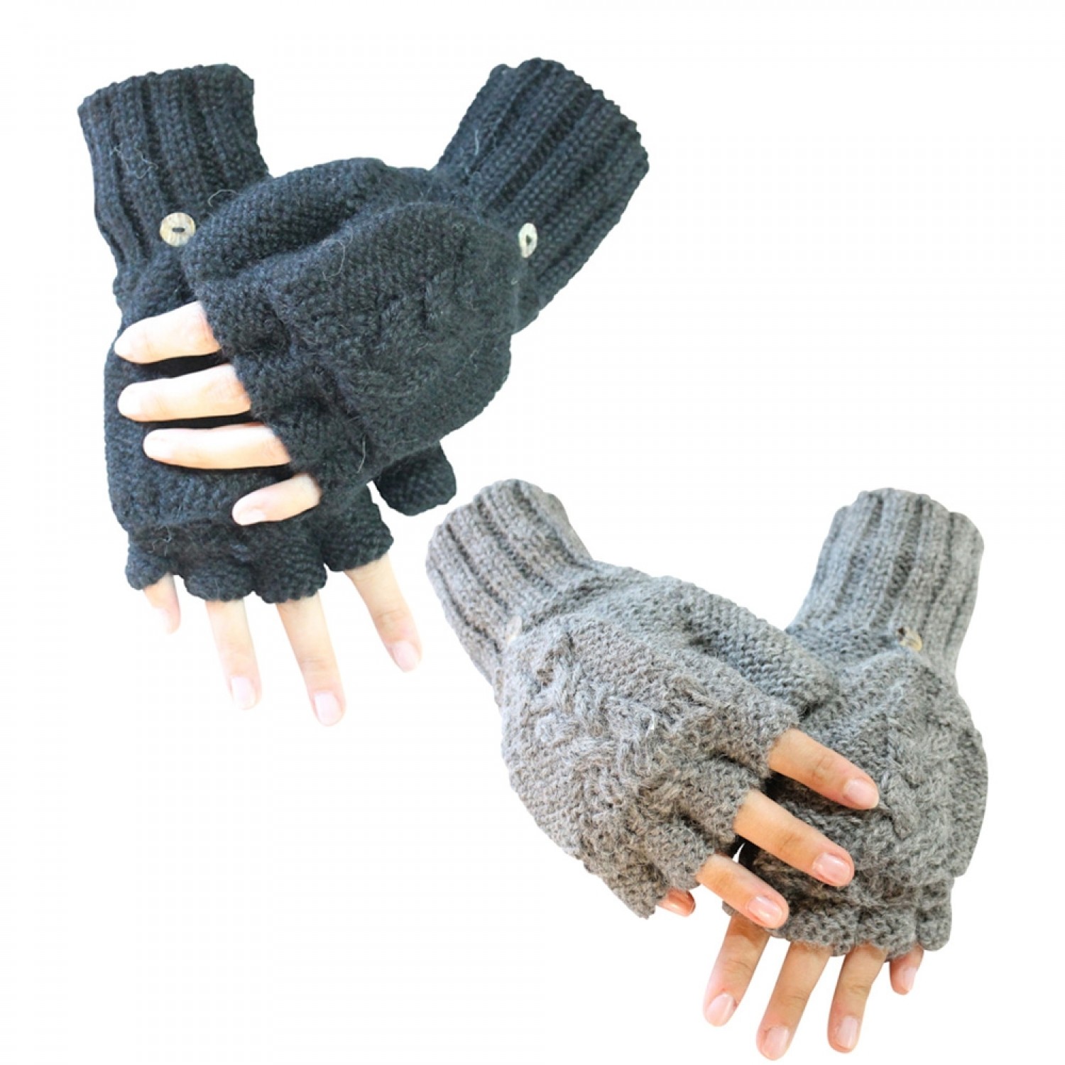 Fingerless Gloves Sydney - Alpaca Unisex Gloves | AlpacaOne
