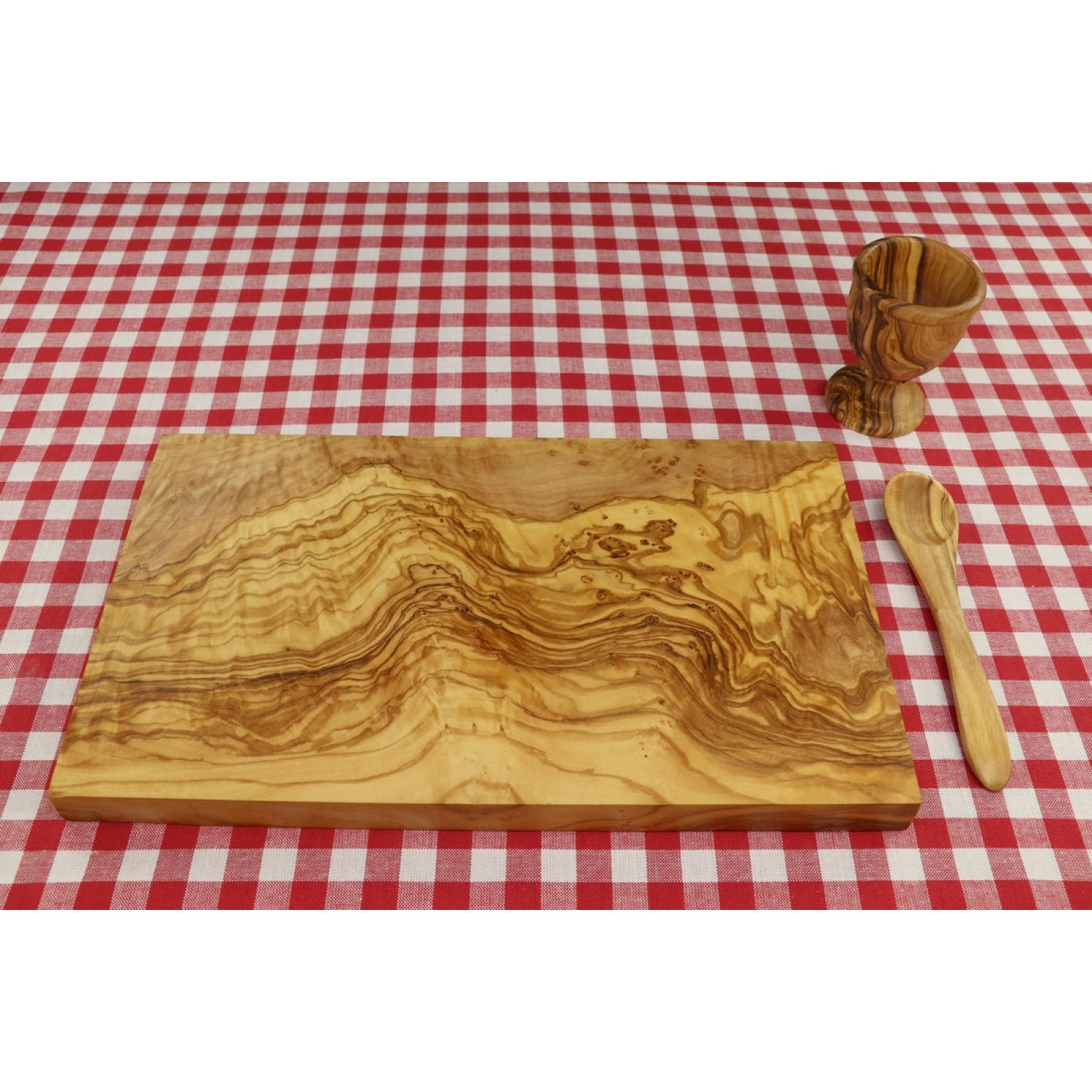 Eco Breakfast Set PALMA, 3 pieces of Olive Wood | D.O.M.