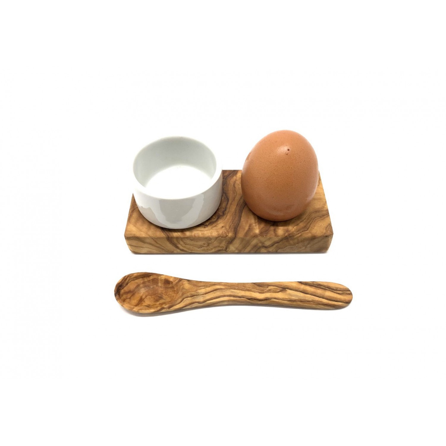 Olive Wood Egg Holder TROUÉ PLUS » D.O.M.