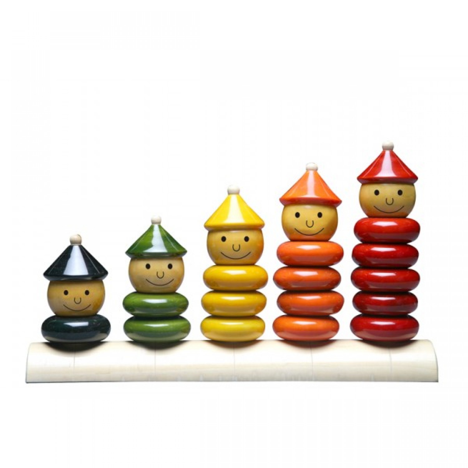 Peppy Five Eco Wooden Toy by Maya Organic