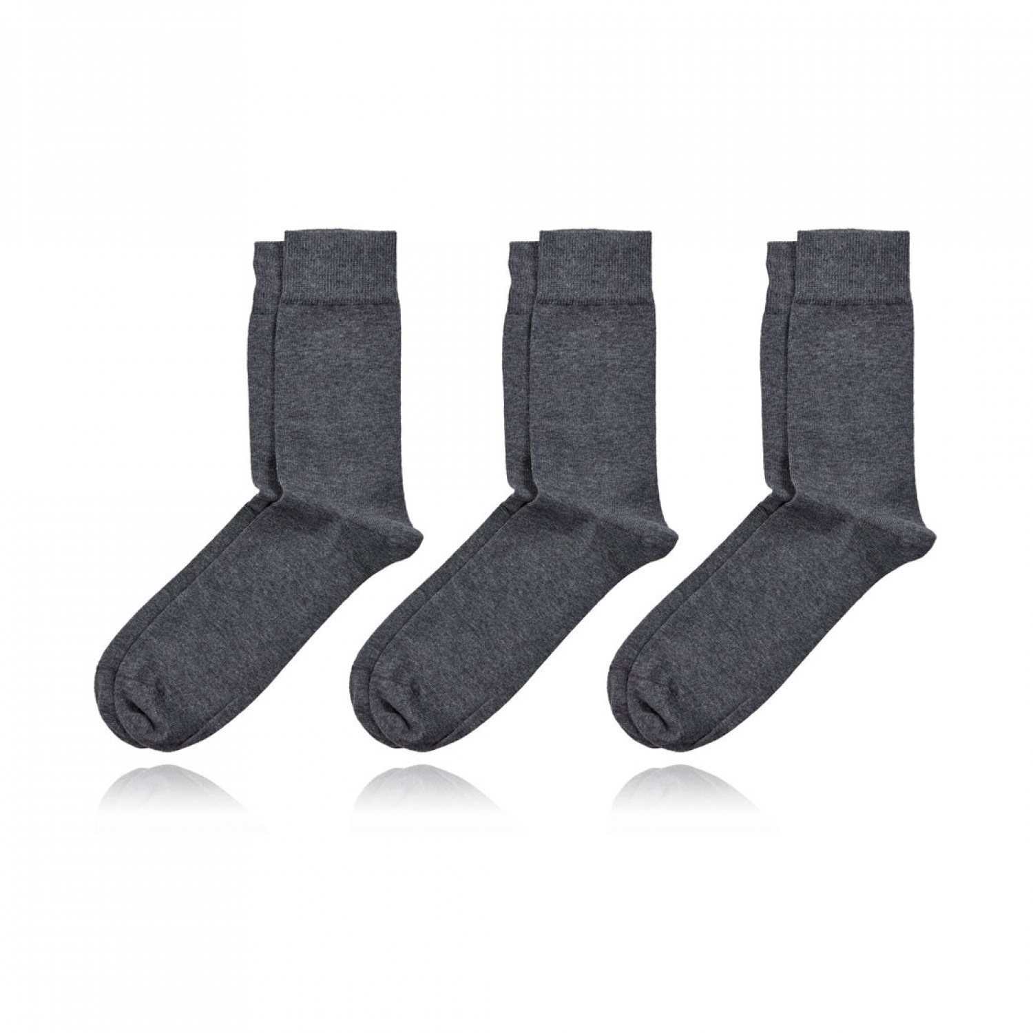 Unisex Organic Grey Socks - Multipack » Grodo