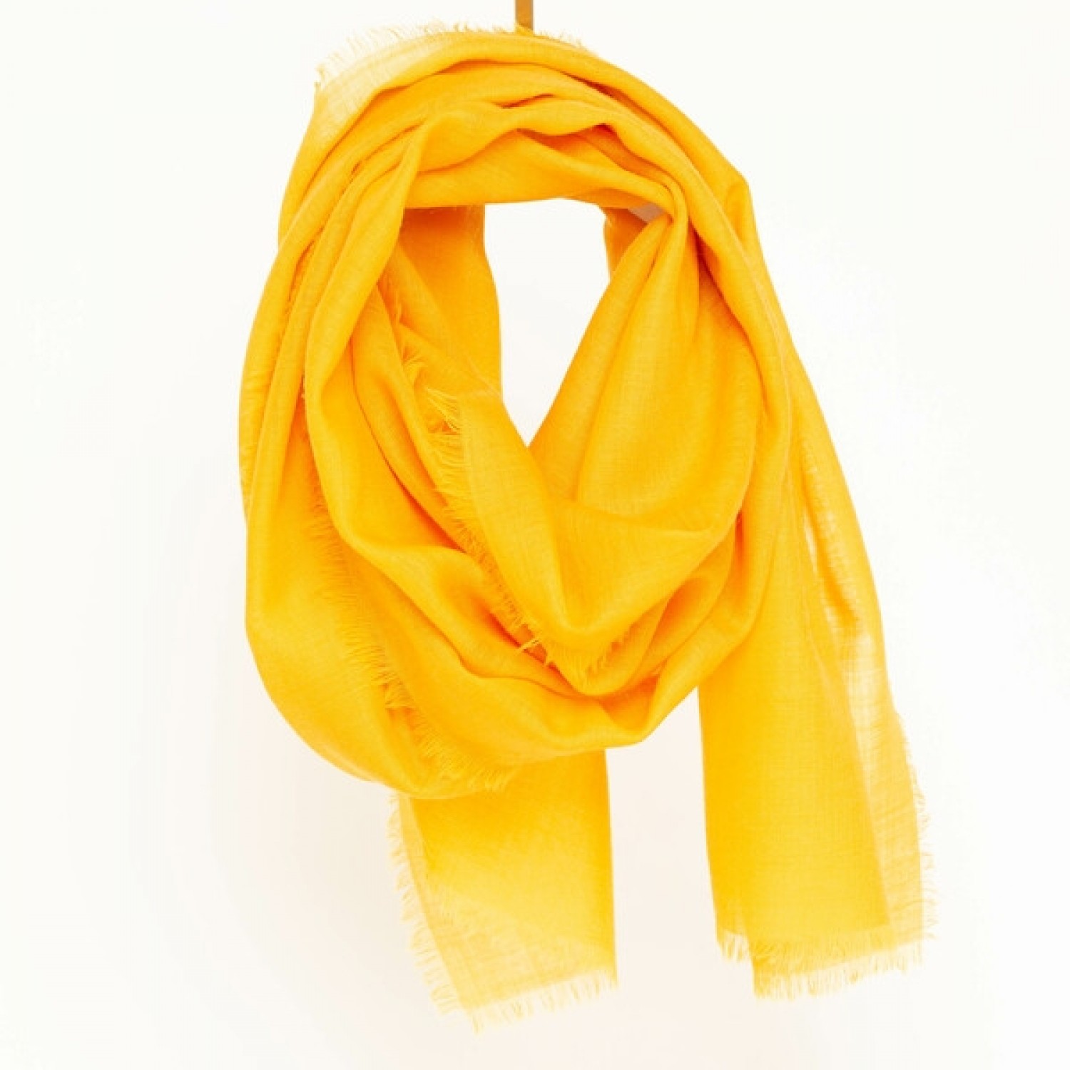 Sheer Wool Cloth 100% mulesing-free wool Yellow » nahtur-design