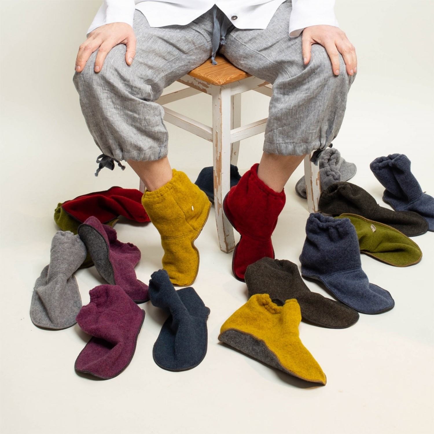 Foot & Wrist Warmer Eco Merino Wool » nahtur-design