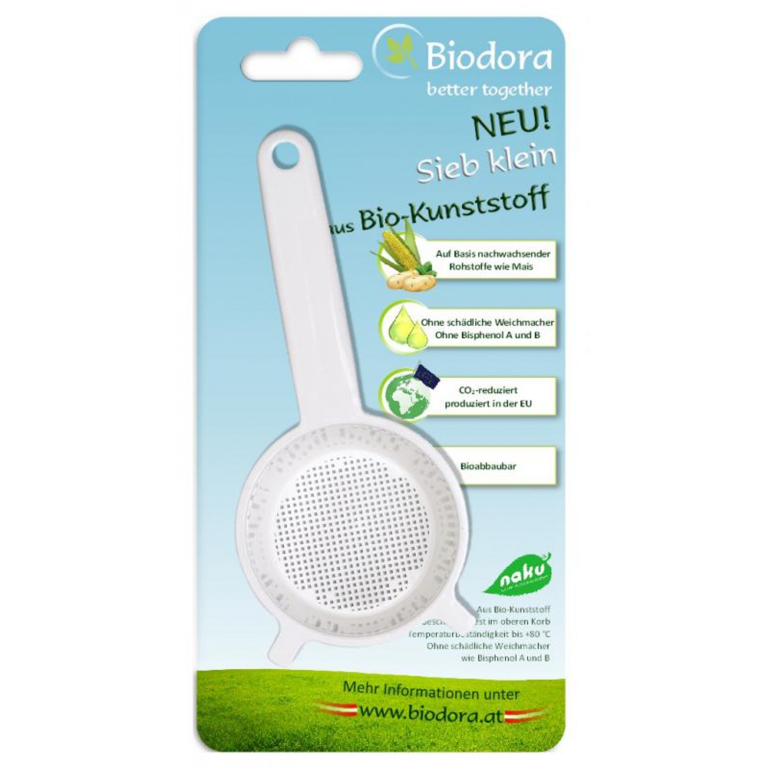 Small Strainer from bioplastics | Biodora
