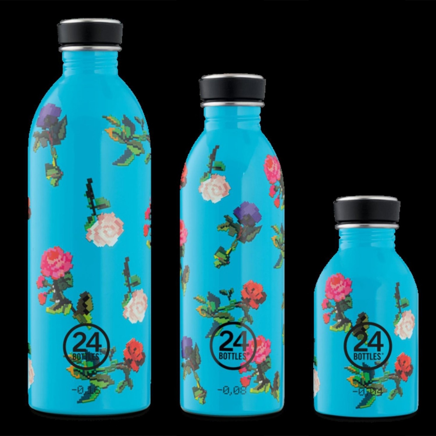 24Bottles® Rosabyte Urban Bottles water flask