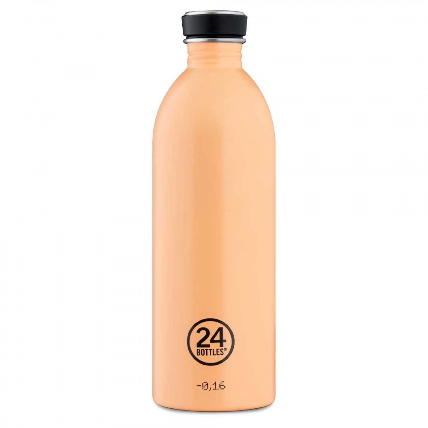 24Bottles Urban Bottle Stainless Steel Peach Orange 1 l