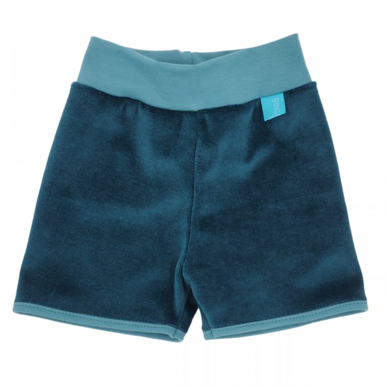 Essential Nicki Baby Shorts Teal eco cotton » bingabonga