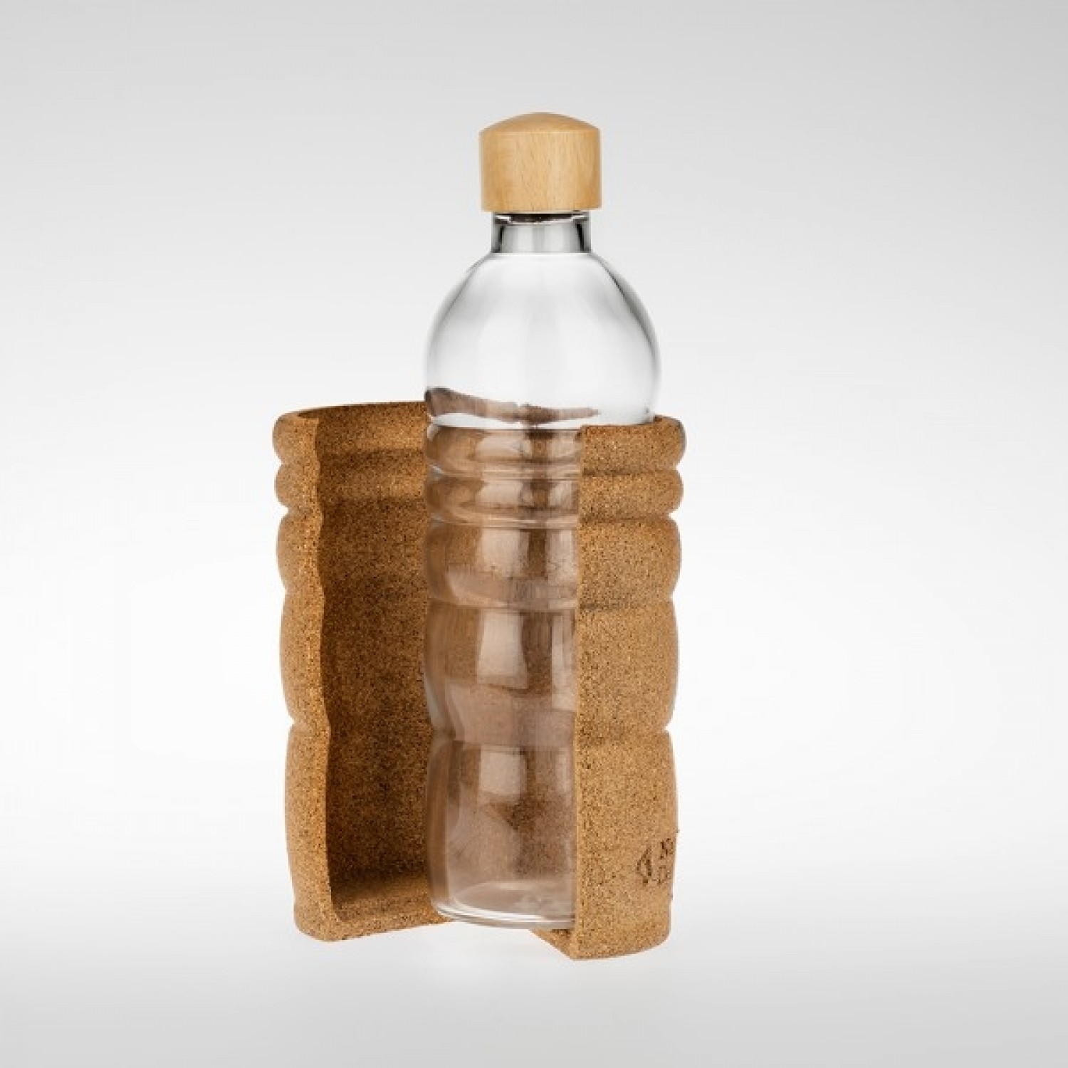 Nature’s Design Lagoena Glass Bottle with natural cork shell