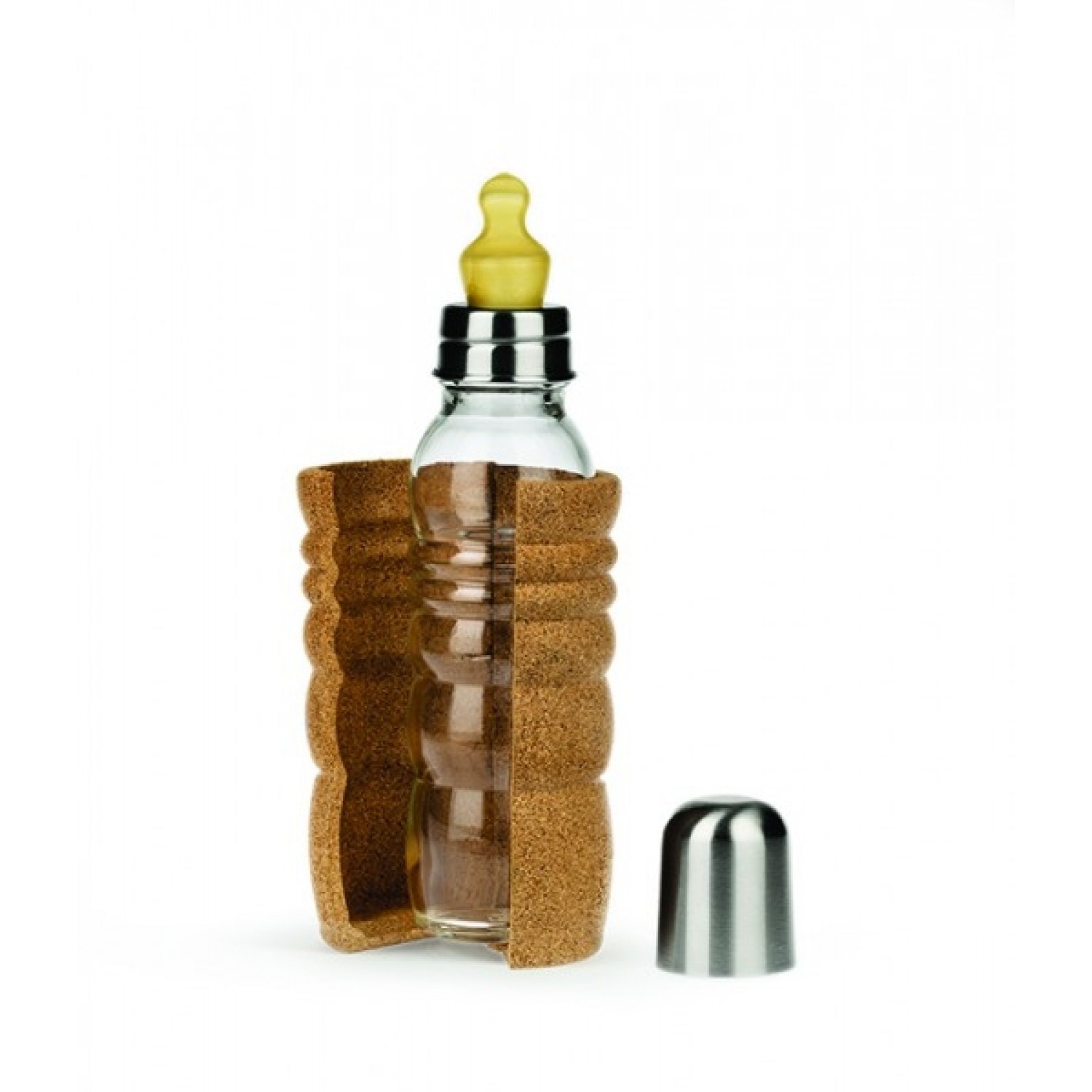 Nature's Design Thank You Baby Bottle 0.3 l Cork Sleeve