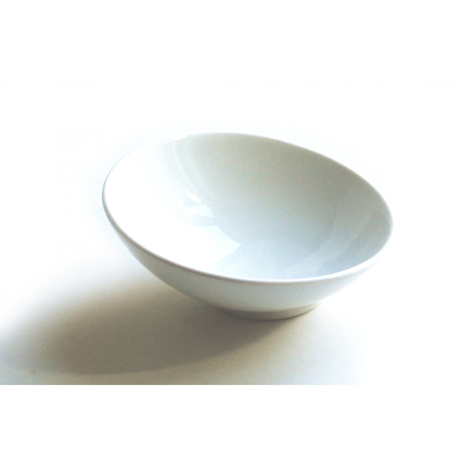 Shaving Mug of Porcelain, white, asymmetrical | Olivenholz erleben