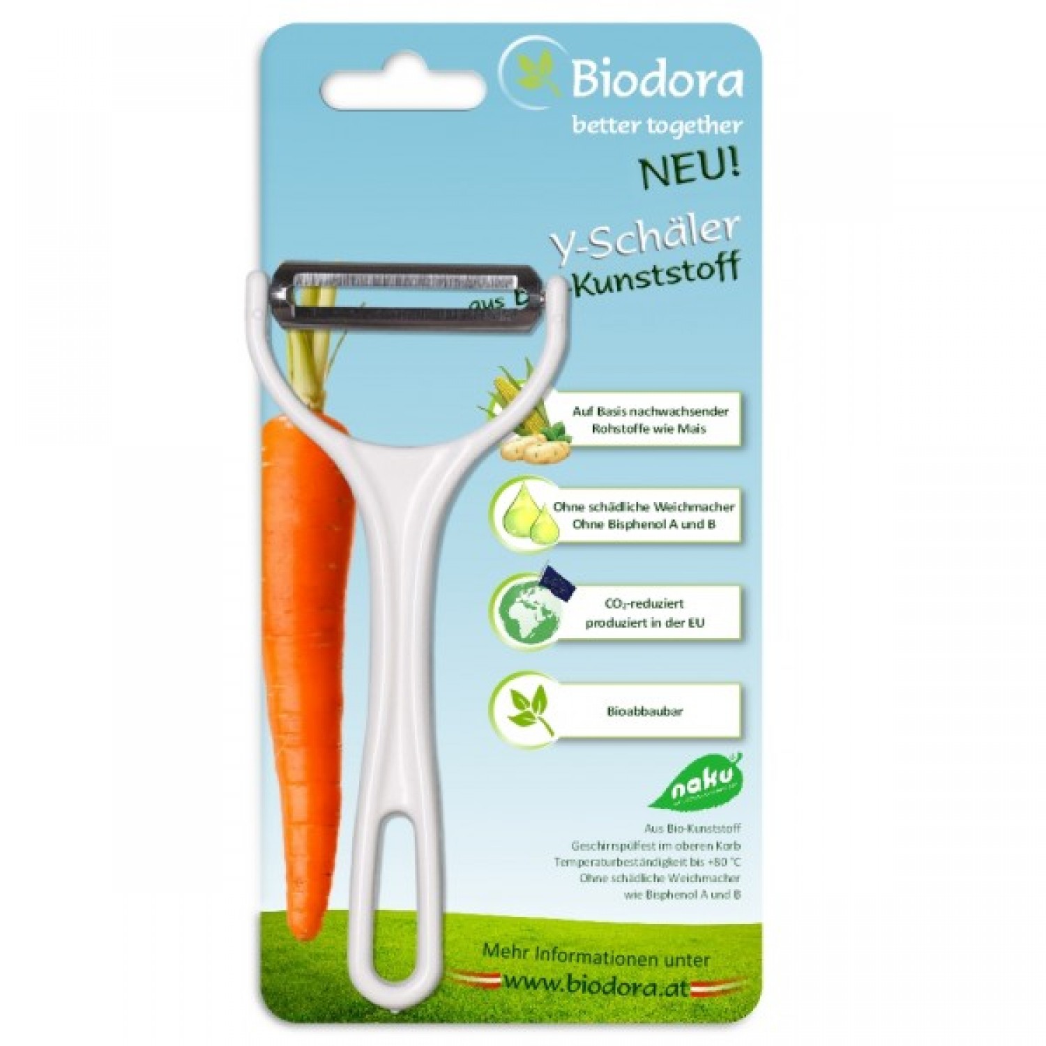 Bioplastics Y Peeler & Vegetable Slicer » Biodora