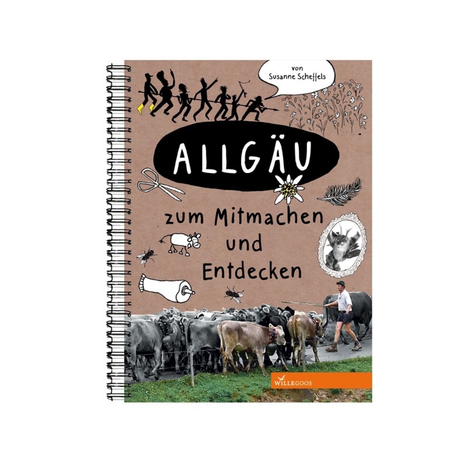 Allgäu – German Hands-on book for children | Willegoos