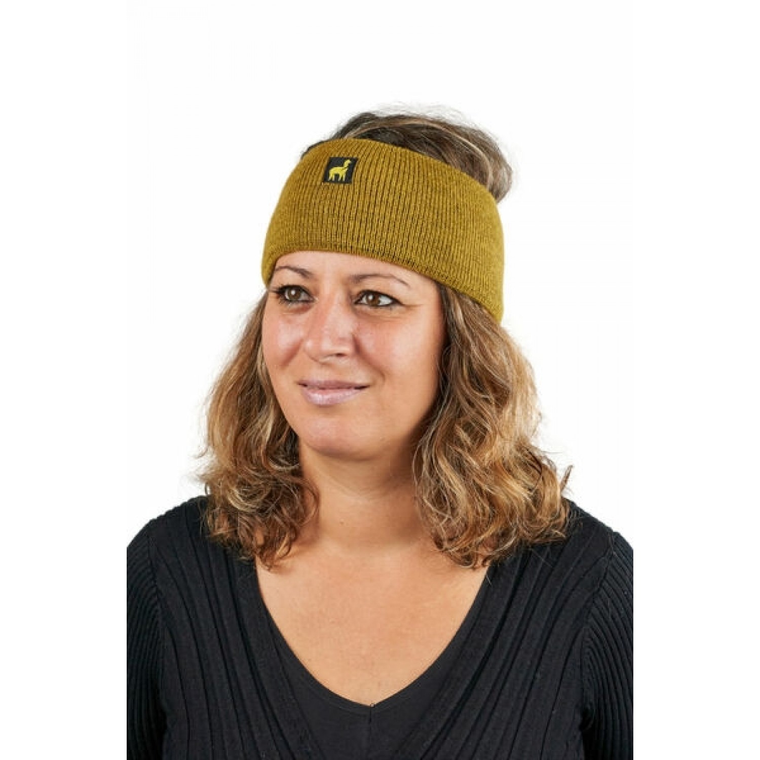 Alpaca Headband Malbun Slim Mustard Yellow | AlpacaOne