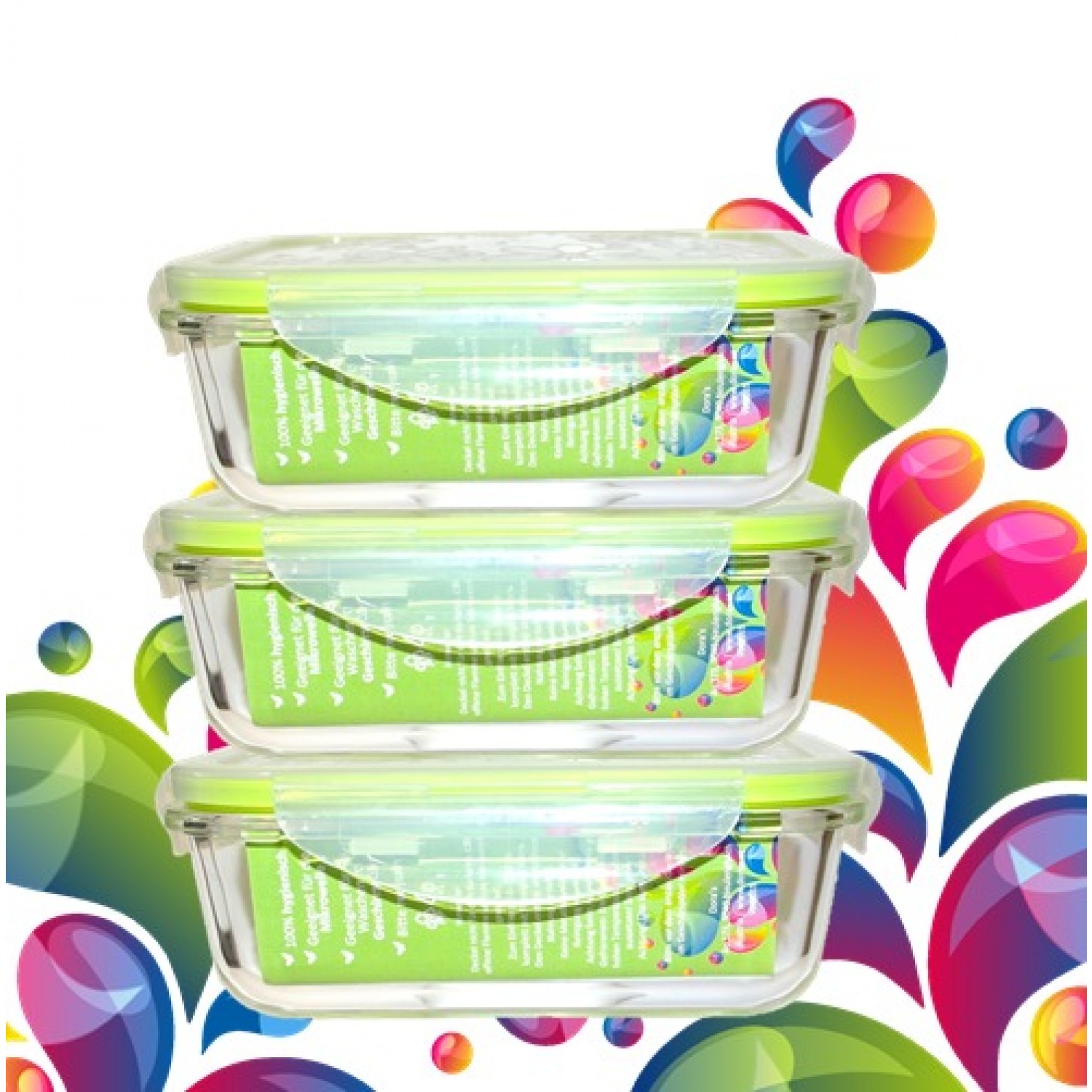 Food Storage Container - recycable glass » Dora