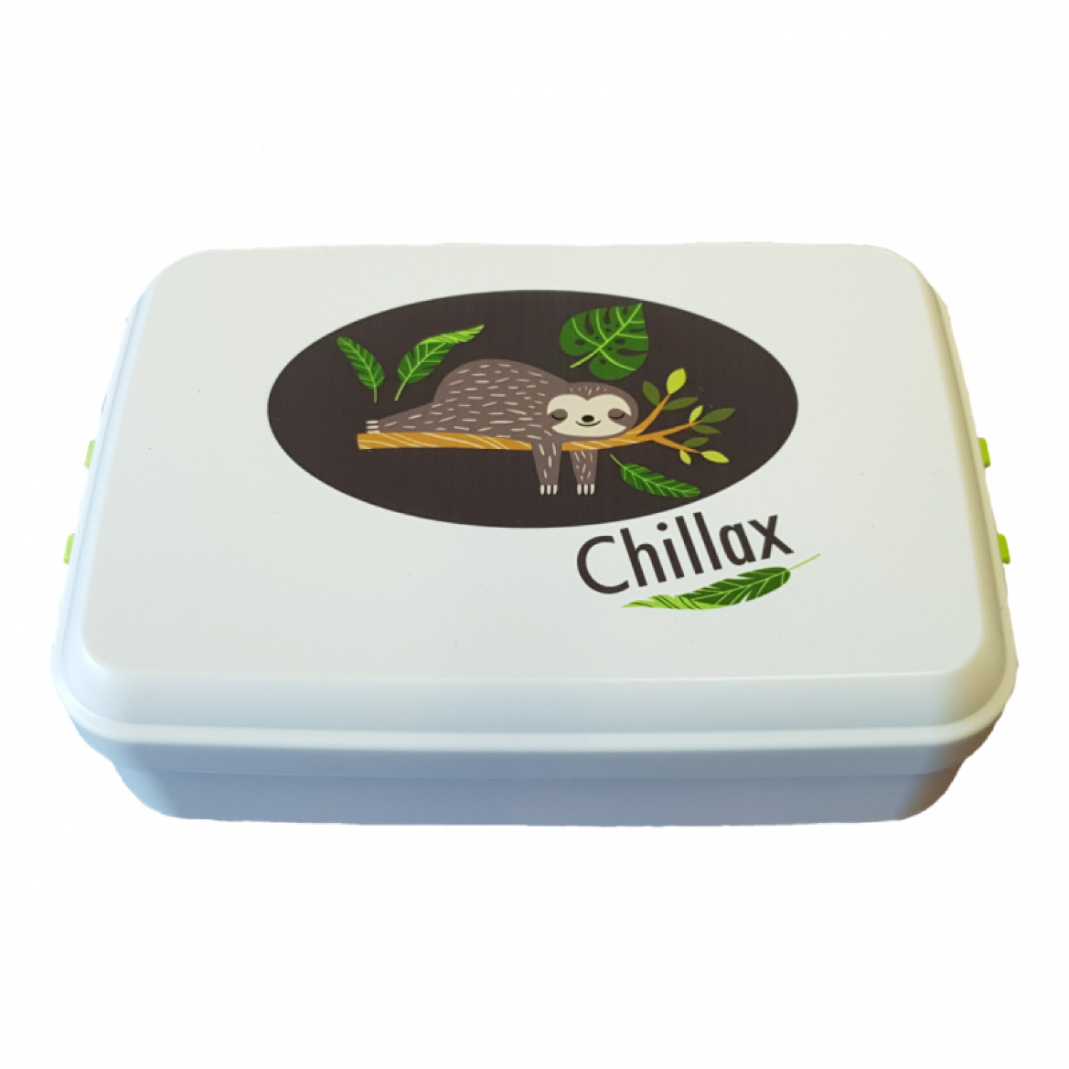 Sloth “Chillax” Bioplastics Lunchbox, recyclable » Biodora