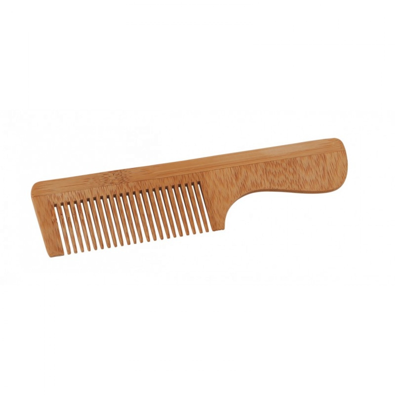Wooden Bamboo Comb with Handle