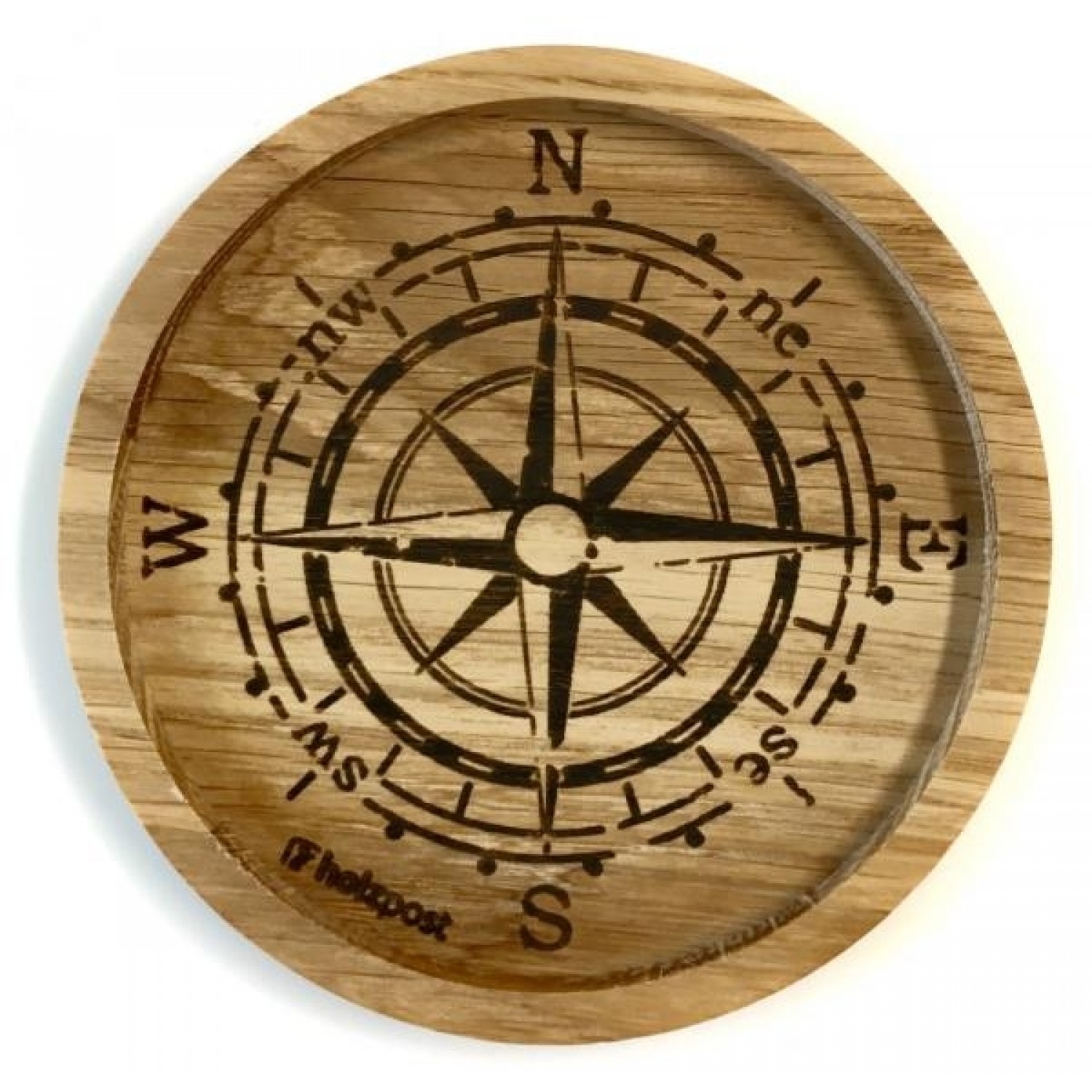 Sustainable Wood Coaster Compass » holzpost