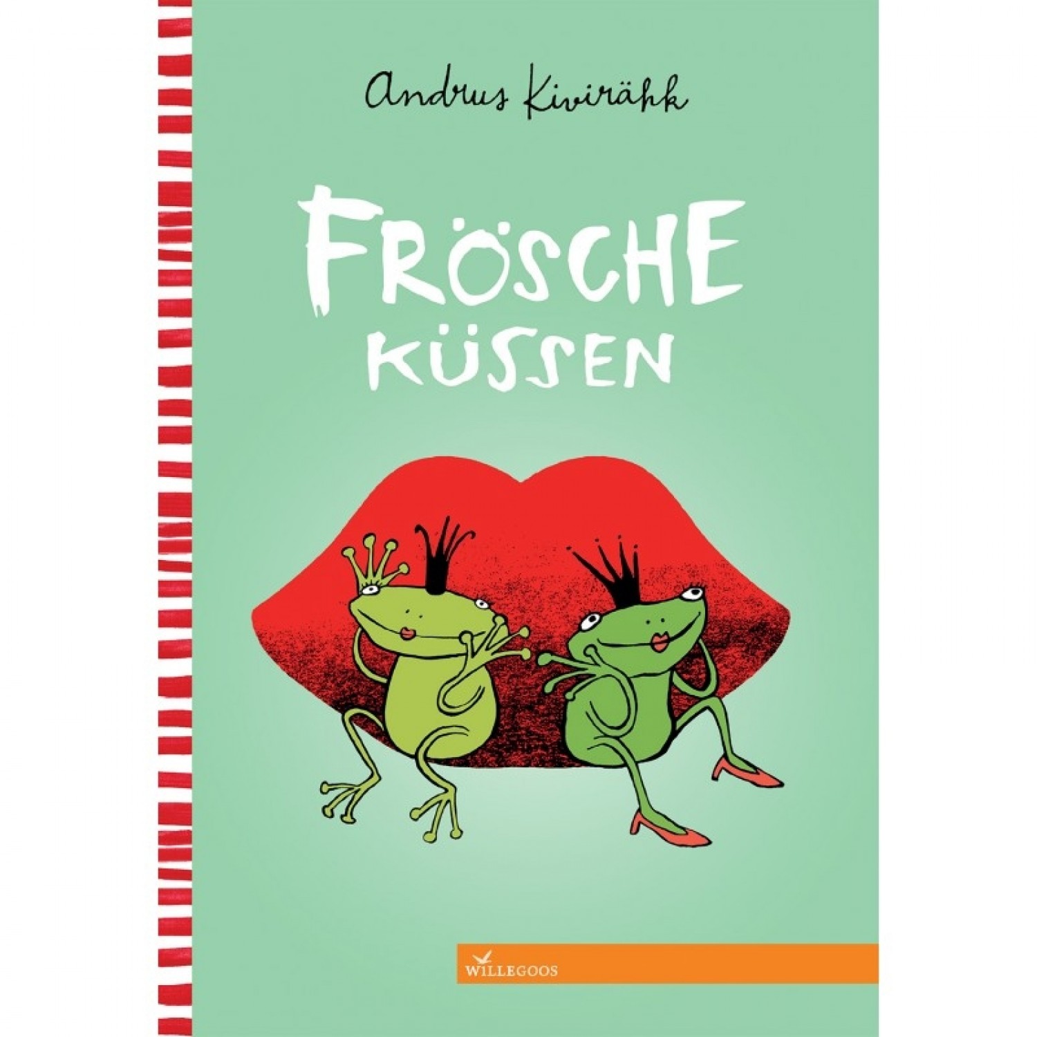 Kissing the Frogs (German: Frösche küssen) - Eco Picture Book | Willegoos