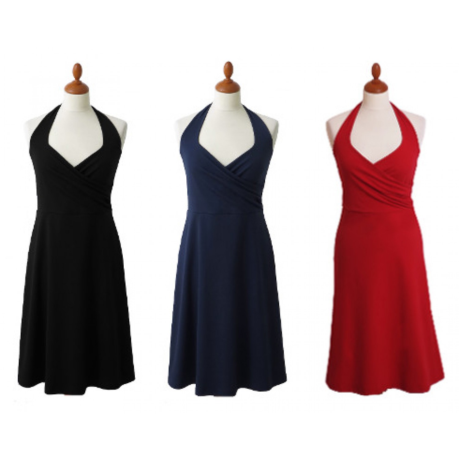 Neckholder Dress made of Organic Jersey | billbillundbill