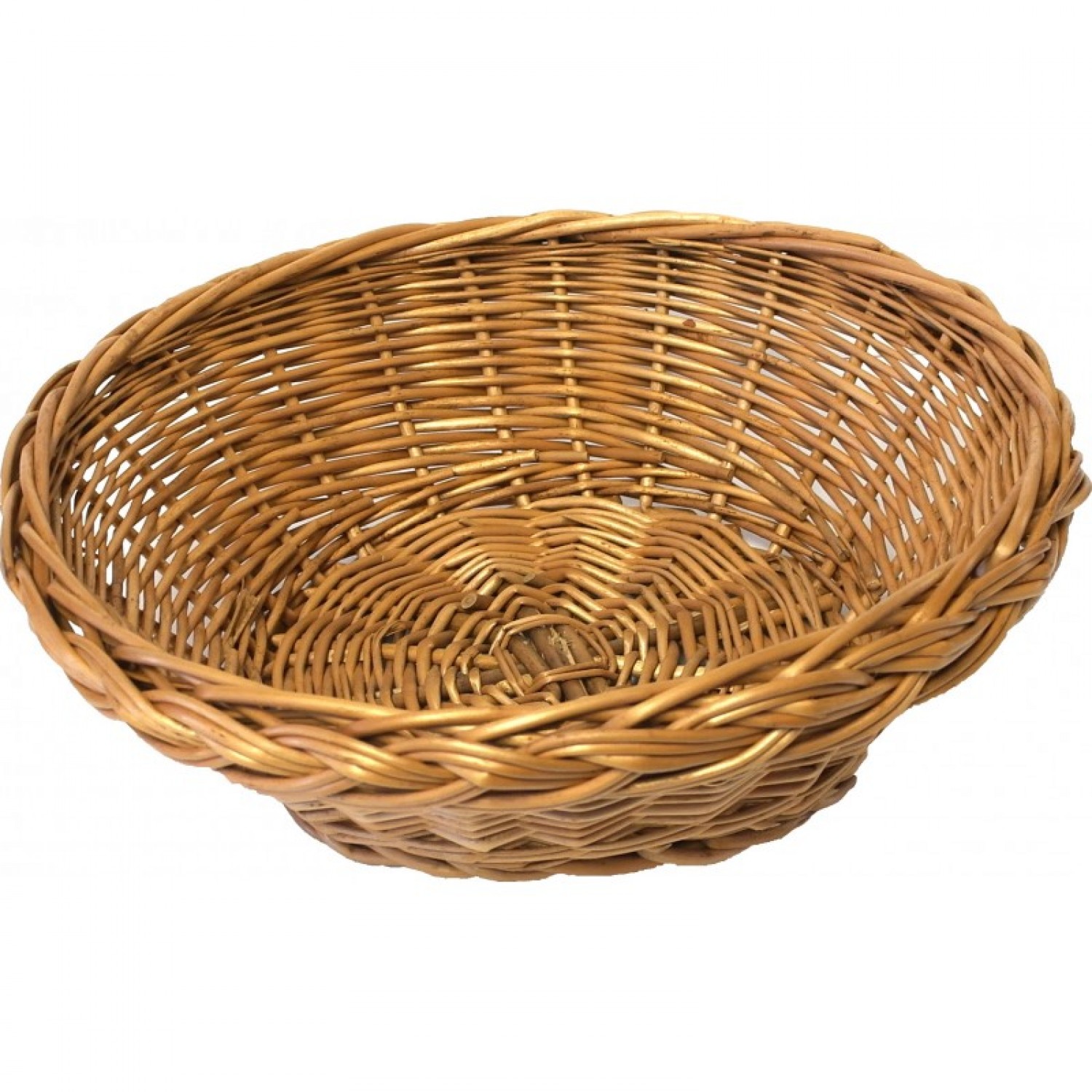 Round Bread Basket made of Willow | Biodora